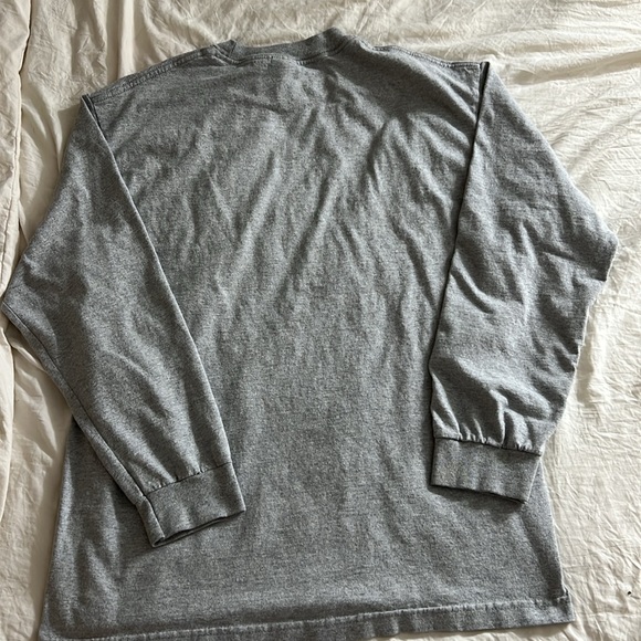 University of Miami Heathered Grey Long Sleeve T-Shirt - Picture 3 of 4